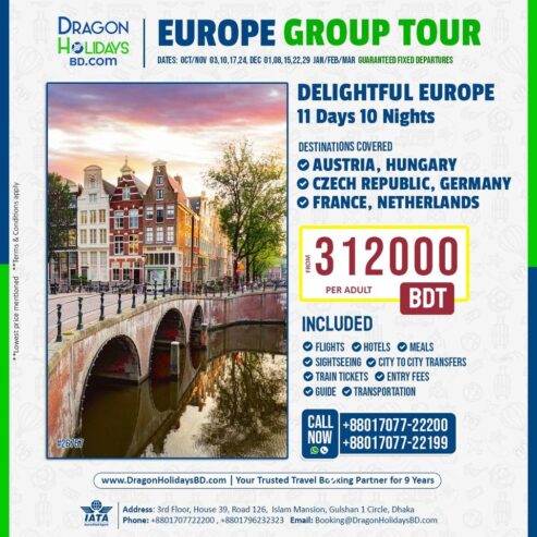 Customized Europe Tour Packages