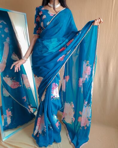 Beautiful Georgette Saree