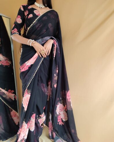 Beautiful Georgette Saree