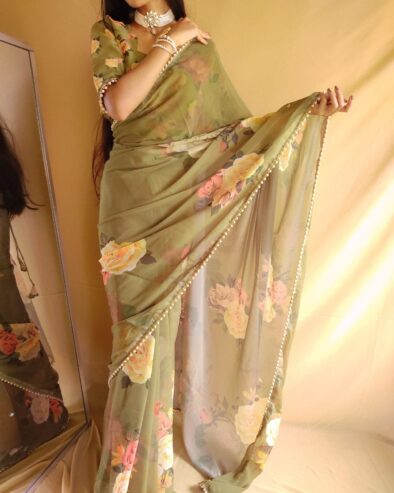 Beautiful Georgette Saree