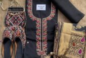 Pure Chanderi Kurti Set