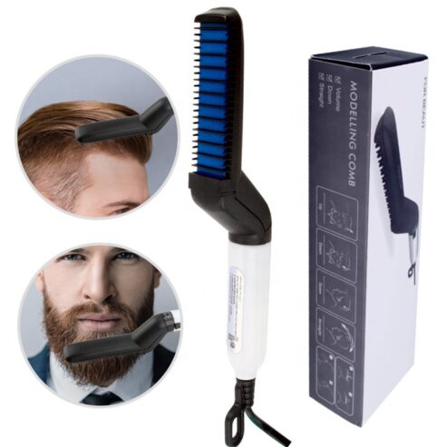 Electric Ceramic Beard And Hair Straightener for Men