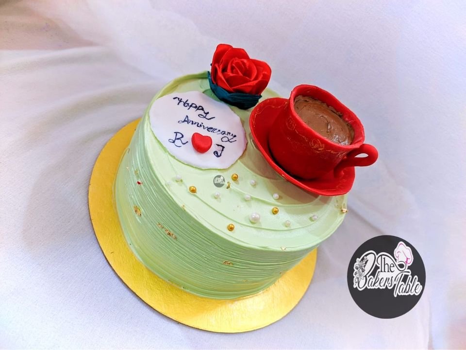 Homemade Anniversary Cake