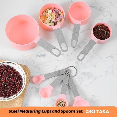 Steel Measurement Cup Set