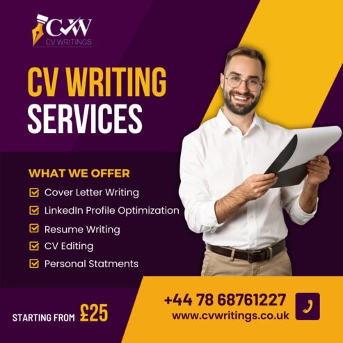 Professional CV by CV Writings UK