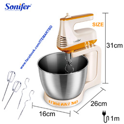Sonifer Stand Mixer SF-7029 ( 3.5L) 5 speeds automatic electric mixer