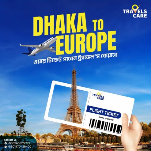 Dhaka to Europe Cheap Flights 2024