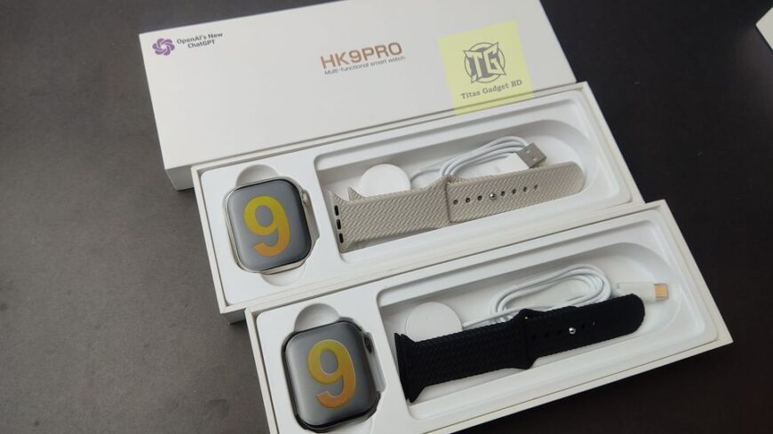 Hk9 Super Amoled Display Smartwatch