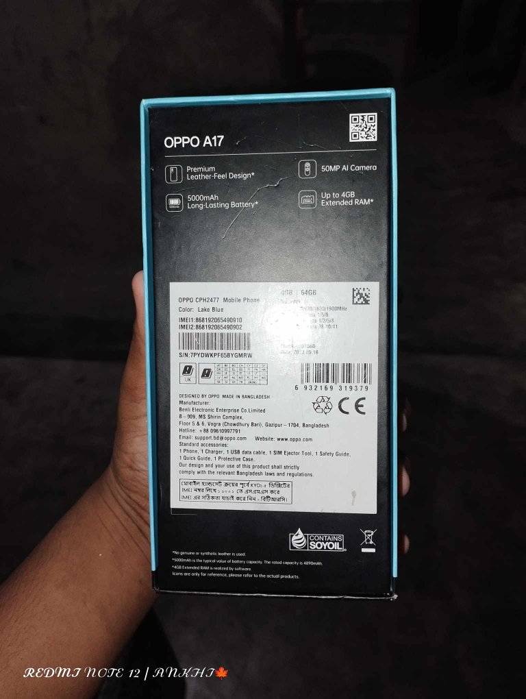 Oppo A17 for sale