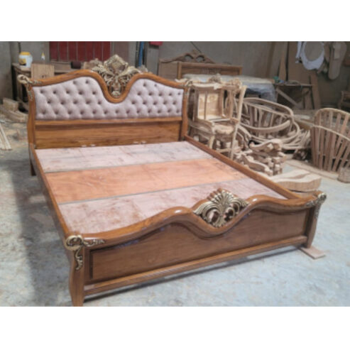 CTG Shegun Wooden Stylish Bed