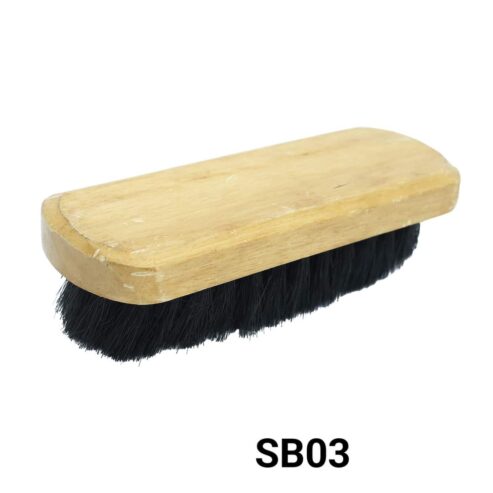 Round Shape Shoe Polish Brush for Cleaning/ Polishing Shoes