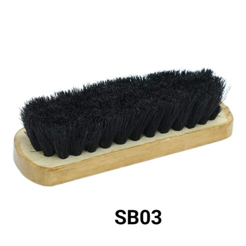 Round Shape Shoe Polish Brush for Cleaning/ Polishing Shoes