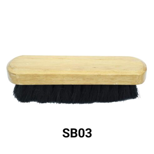 Round Shape Shoe Polish Brush for Cleaning/ Polishing Shoes