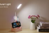 LED Desk Lamp With Fan & Mini Power bank
