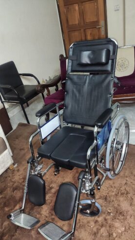 Sleeping Position Commode Wheelchair sale