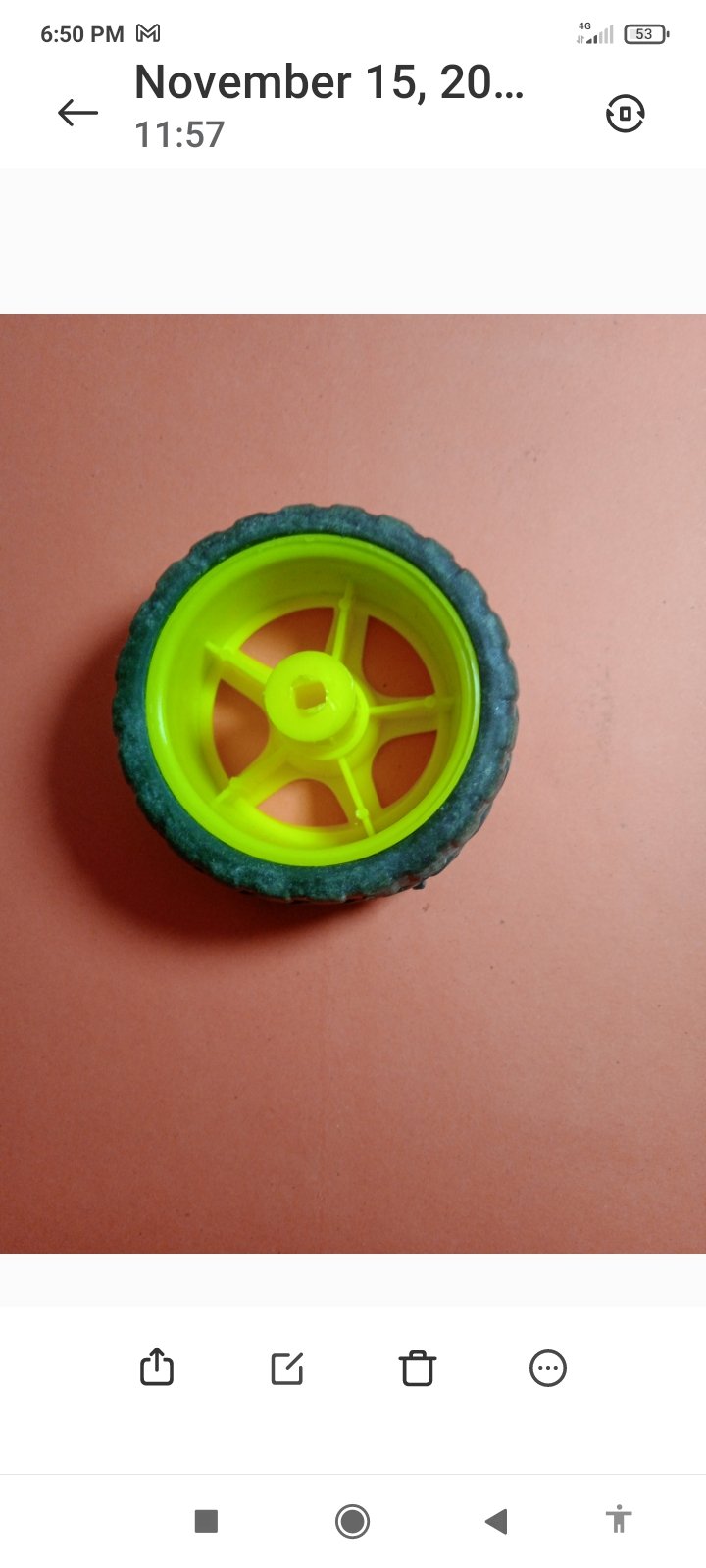 Toy Car Wheel Repair