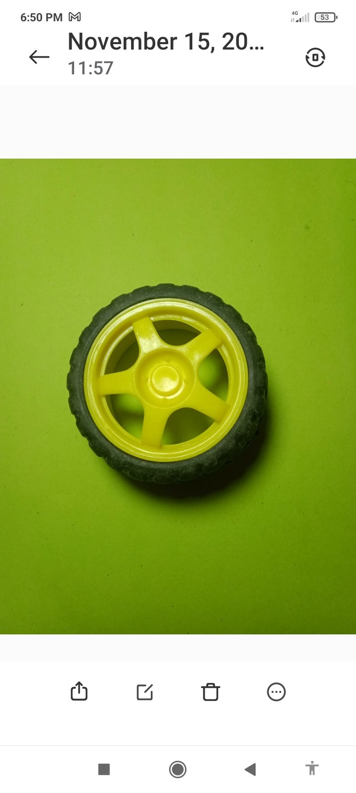 Toy Car Wheel Repair