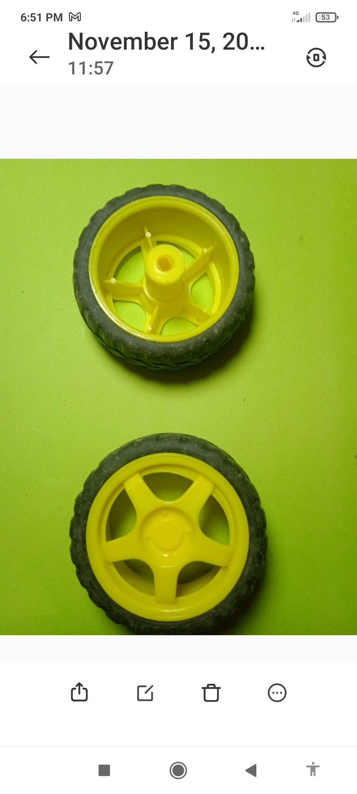 Toy Car Wheel Repair