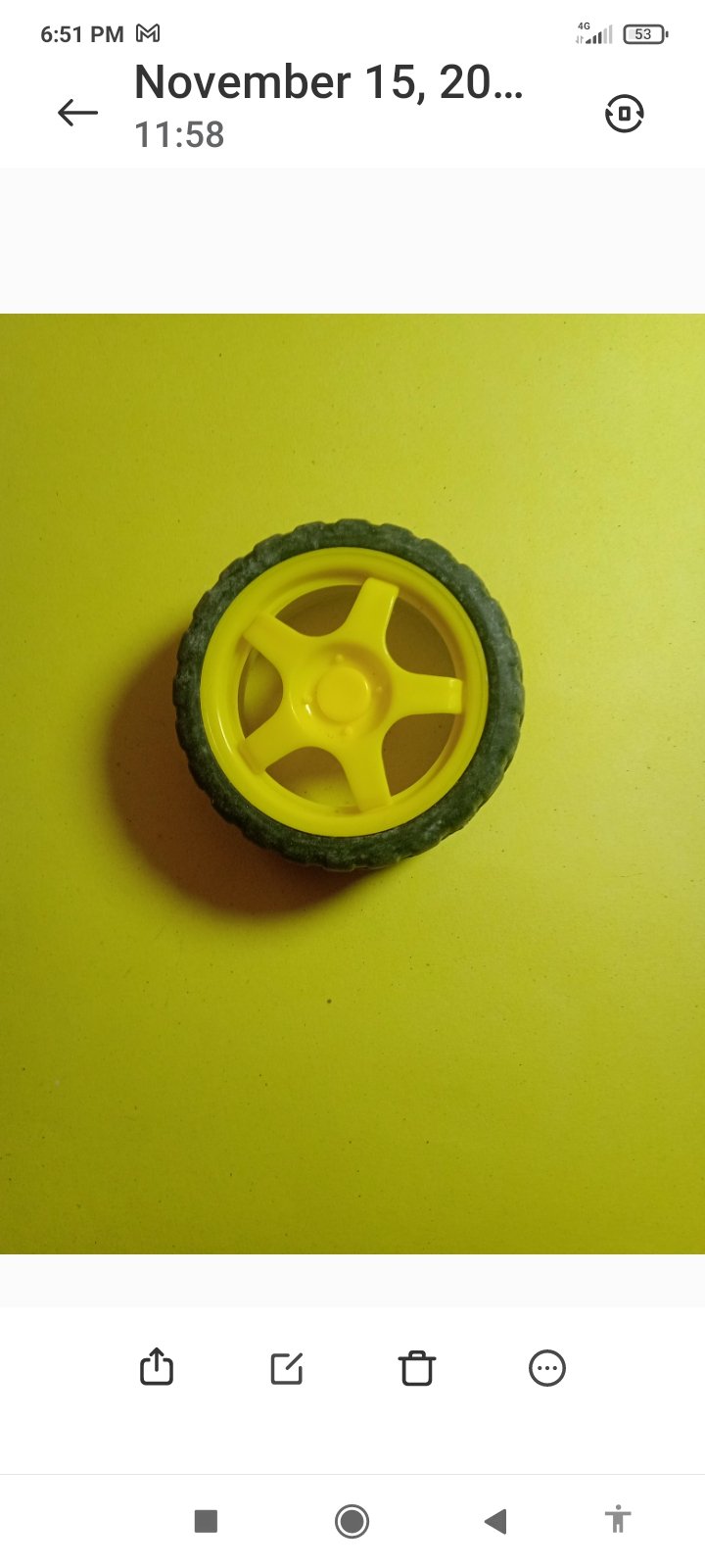 Toy Car Wheel Repair