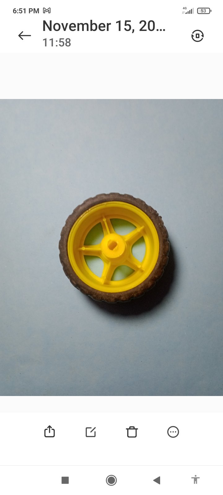 Toy Car Wheel Repair