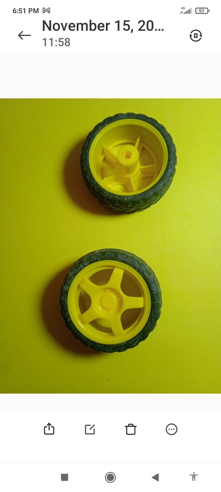 Toy Car Wheel Repair