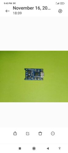 BATTERY CHARGEING MODULE TP 4056