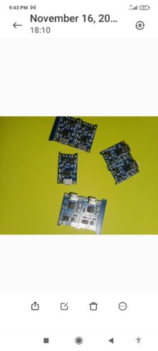 BATTERY CHARGEING MODULE TP 4056