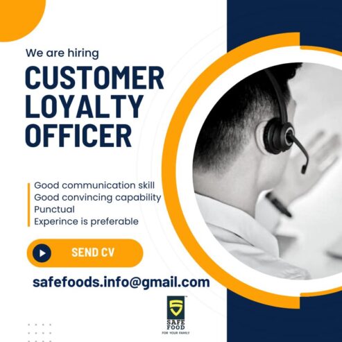 Customer Relation Officer Job Offer 2024 (CRO)