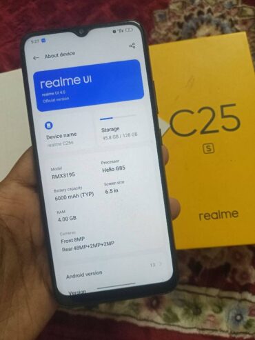 Used Realme c25s 4/128 Sell