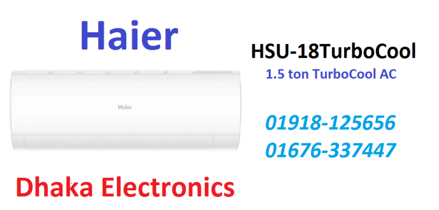 1.5 Ton Haier HSU-18 Turbo Cool SPLIT AC