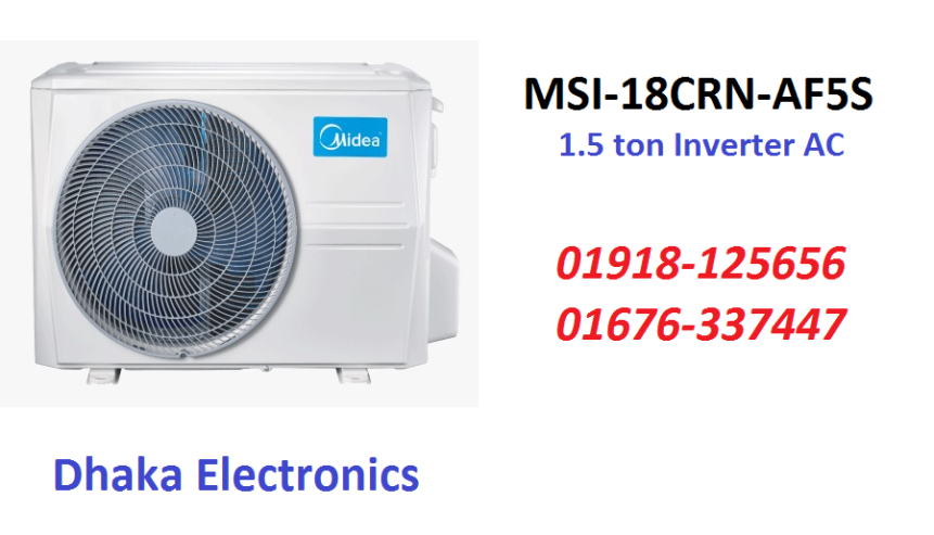 1.5 Ton Midea MSI-18CRN-AF5S INVERTER AC