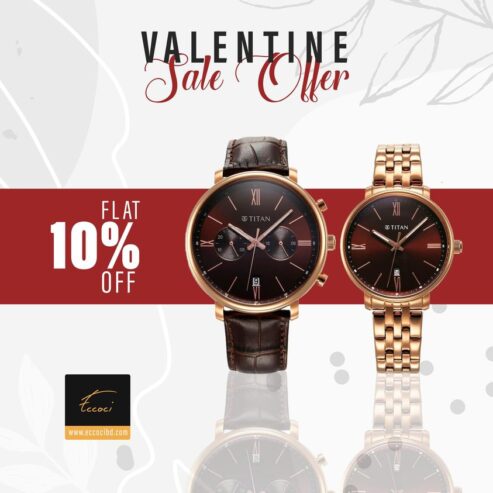 10% Discount Offer For Valentine Day