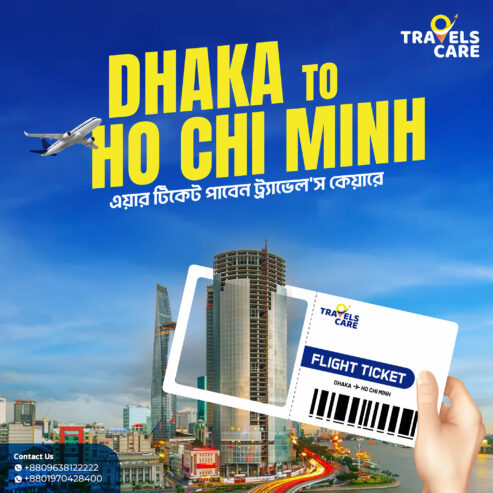 Dhaka to Ho Chi Minh Flight Booking 2024