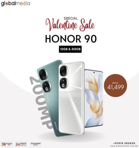 Honor 90 sale At Finlay Square In Chittagong