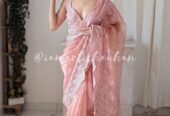 Gorgeous Organza Saree Party Wear