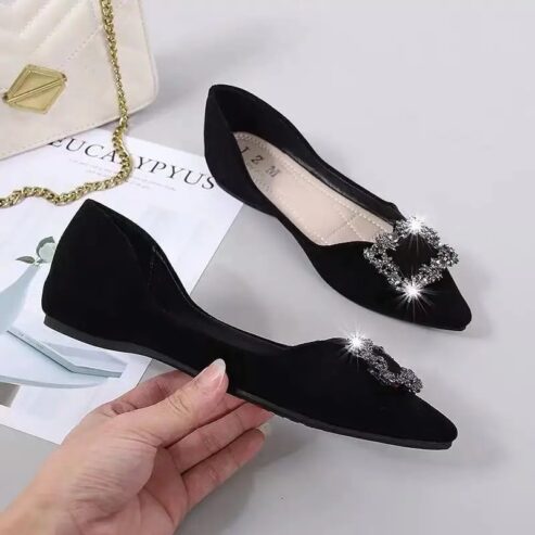 Luxury Rhinestone Brand Shoes For Women