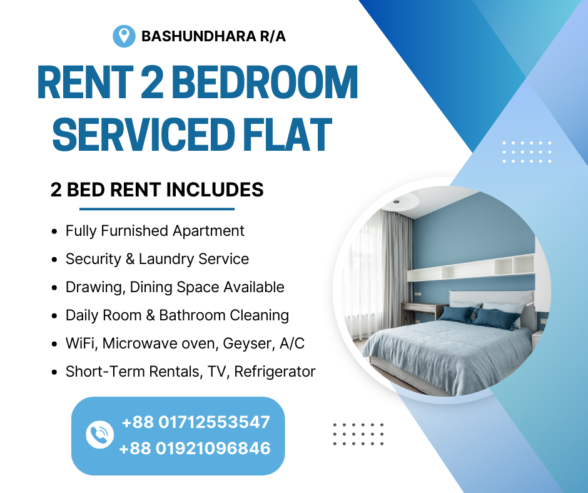 Rent Luxuriously Furnished Apartment in Bashundhara