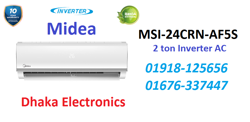 2 Ton Midea MSI-24CRN-AF5S INVERTER AC