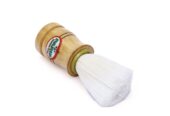 Wooden Handle White Bristle Shaving Brush For Men