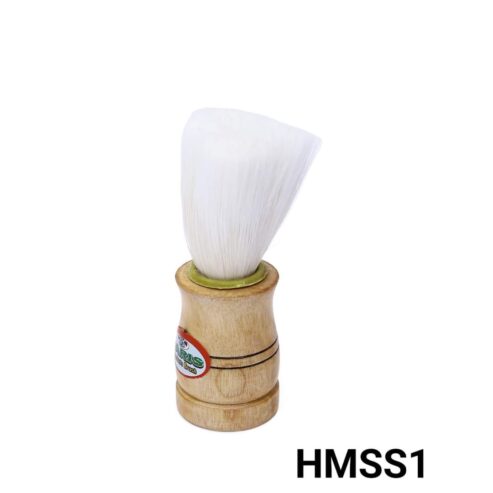Wooden Handle White Bristle Shaving Brush For Men