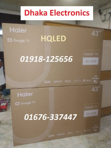 Haier H43P7UX 43” HQLED Dolby Atmos Google TV