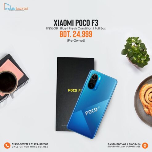 Xiaomi Poco F3 New in Dhaka