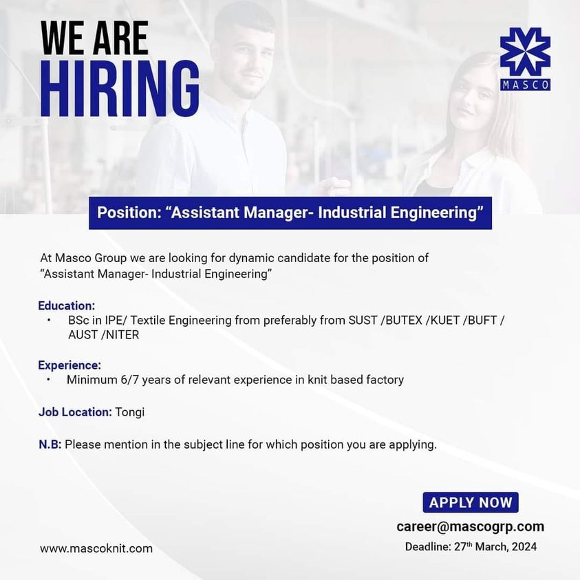 Industrial Engineering Job