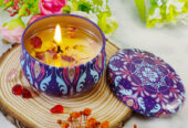 Floral Scented Candle | 35% Discount Offer