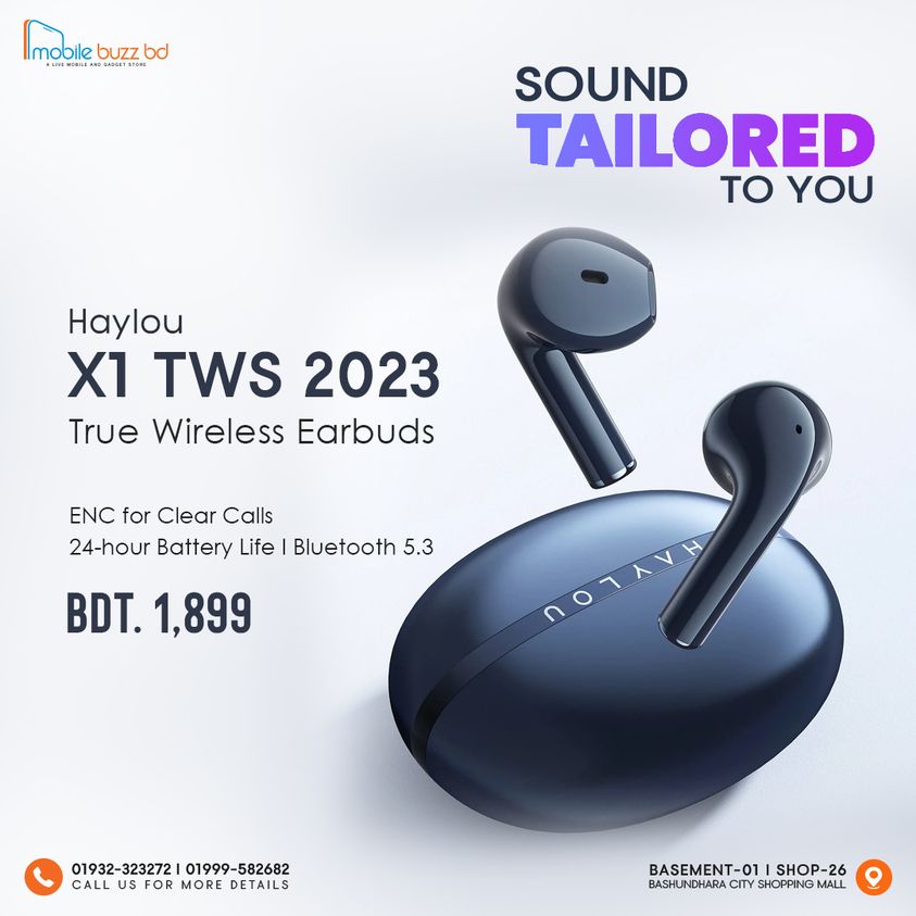 Haylou X1 TWS 2023 New in Dhaka