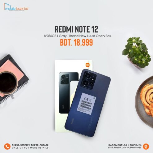 Redmi Note 12 New in Dhaka