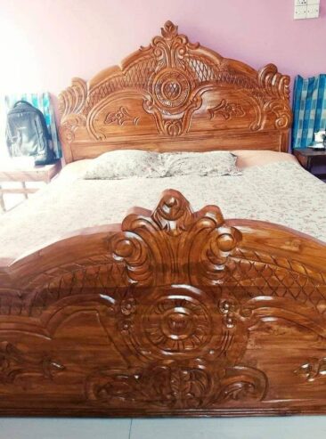 Shegun wooden Bed For sale