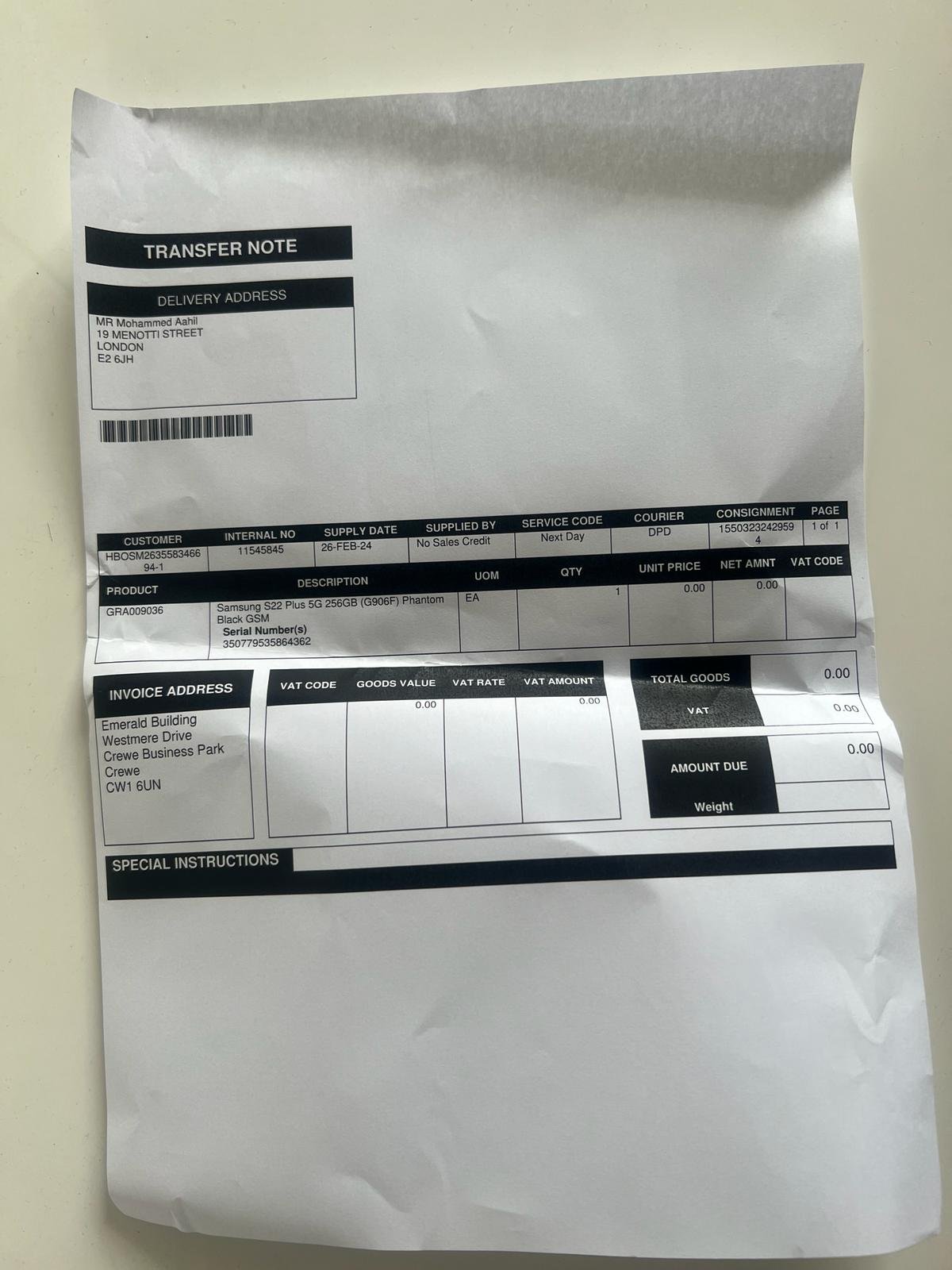 Samsung Galaxy s22 plus