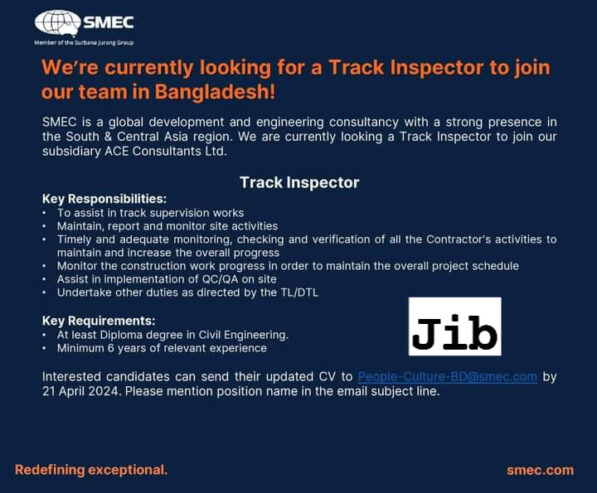 Track Inspector Job