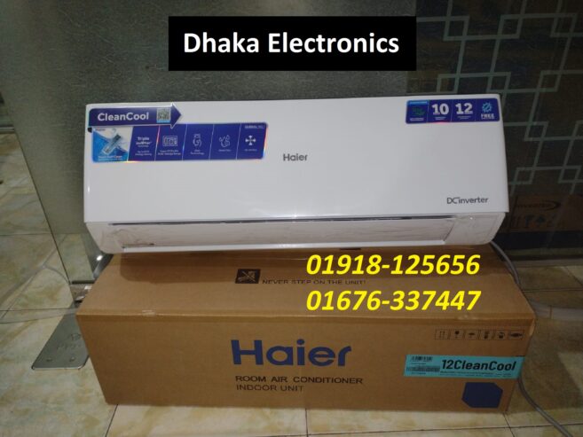 Haier 1 Ton HSU-12CleanCool Split Inverter AC Price BD